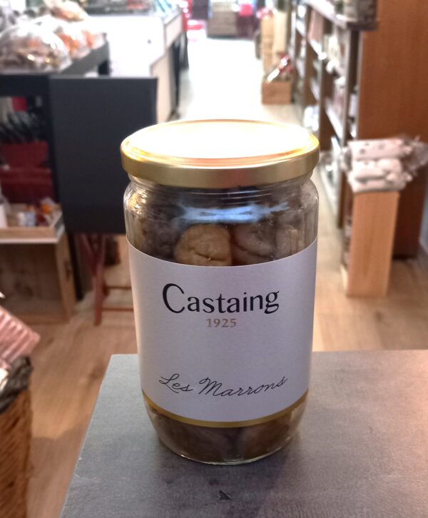 Marrons cuisinés entiers Castaing