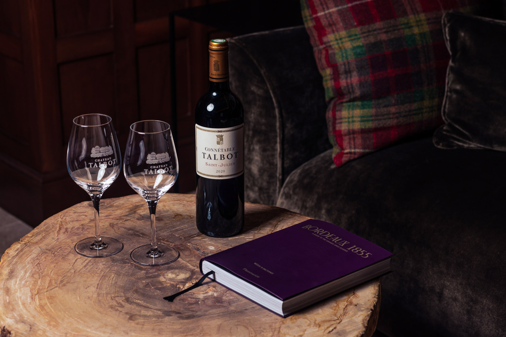 Connectable Talbot Médoc rouge