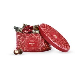 Bonbonnière de noisettes torréfiées - Chocolat Lait
