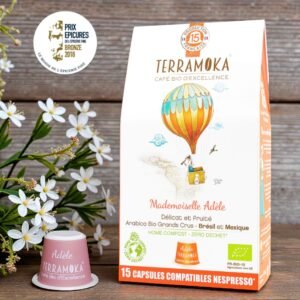 15 capsules compatibles Nespresso "Adèle" TerraMoka