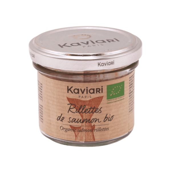 Rillettes de saumon bio Kaviari