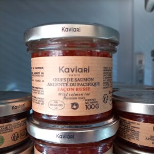 Œufs de saumon façon Russe kaviari 100g