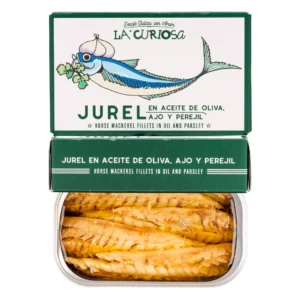 Chinchard à l'huile d'olive, à l'ail et au persil