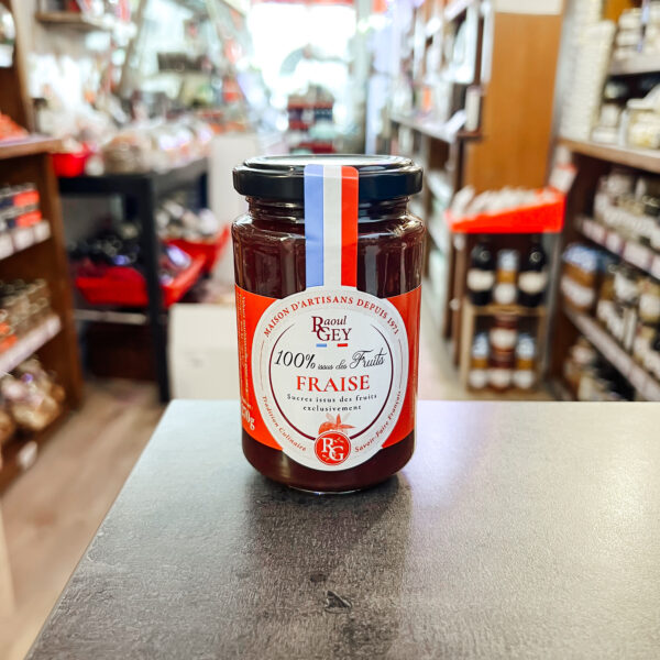 Confiture de fraise 100% fruits
