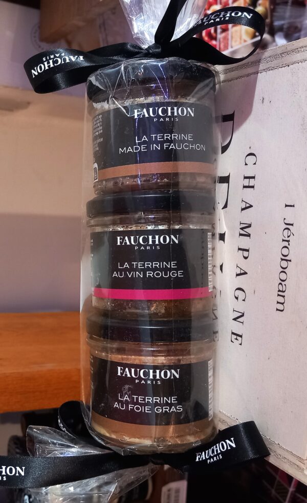 Trio de terrines "Made in Fauchon"