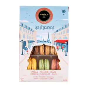 Etui 6 macarons assortis