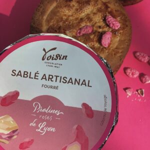 Sablé aux pralines roses de Lyon