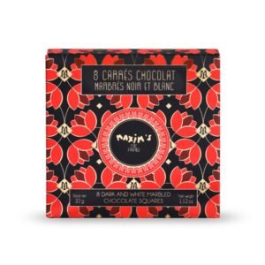 8 carrés de chocolat marbré Maxim's