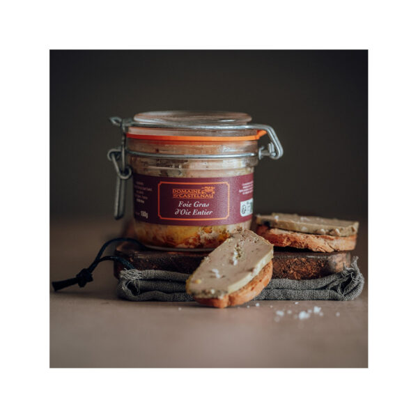 Foie gras d'Oie entier IGP 180g Domaine de Castelnau