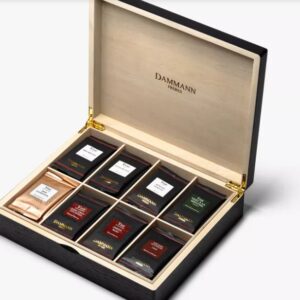 Coffret bois noir - Coffrets Cadeaux - Coffrets thés Sachets