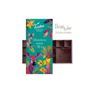 Tablette Mambasa Congo - Chocolat Noir 78% - Voisin