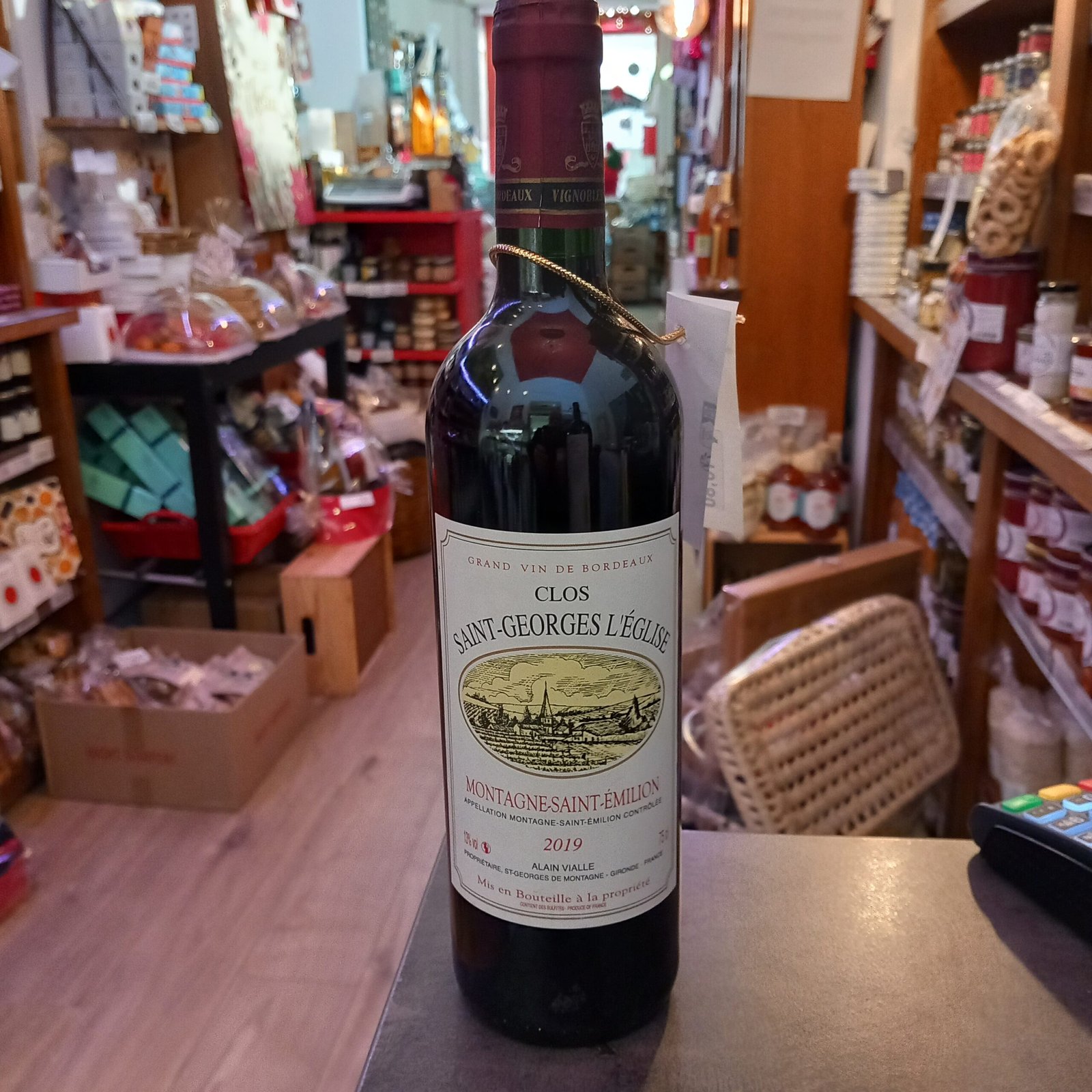 Montagne Saint Emilion- rouge- Clos Saint Georges L'Eglise