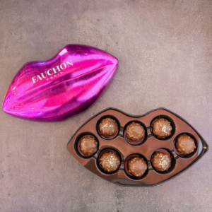 Assortiment de 16 rochers en chocolat Fauchon