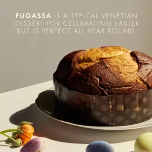 Fugassa Cipriani en boîte - Cipriani Food 1 kg - Focaccia vénitienne sucrée