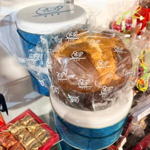 Fugassa Cipriani en boîte - Cipriani Food 1 kg - Focaccia vénitienne sucrée