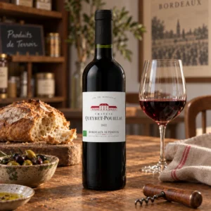 Vin rouge bio - Château Queyret Pouillac, Bordeaux Supérieur