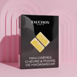 Mini-crêpes chèvre poivre de Madagascar Fauchon